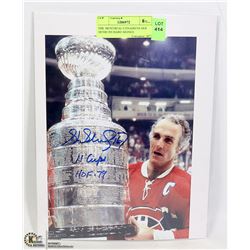 NHL MONTREAL CANADIENS HOF HENRI RICHARD SIGNED