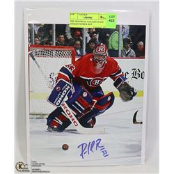 NHL MONTREAL CANADIENS HOF GOALIE PATRICK ROY