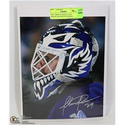 NHL TORONTO MAPLE LEAFS GOALIE FELIX POTVIN SIGNED