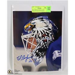 NHL TORONTO MAPLE LEAFS GOALIE ED BELFOUR SIGNED