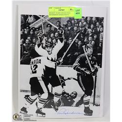 HOCKEY TEAM CANADA PAUL HENDERSON SIGNED PHOTO