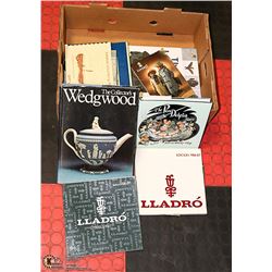 FLAT OF ASSORTED COLLECTOR BOOKS