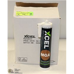 XCEL MGA:GREY MASONARY GRAB ADHESIVE 12 TUBES PER