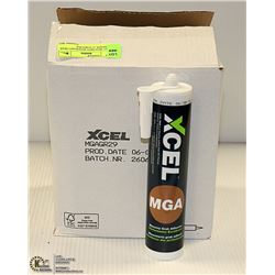 XCEL MGA:GREY MASONARY GRAB ADHESIVE 12 TUBES PER