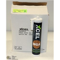 XCEL MGA:GREY MASONARY GRAB ADHESIVE 12 TUBES PER