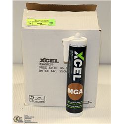 XCEL MGA:GREY MASONARY GRAB ADHESIVE 12 TUBES PER