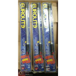 3 15" RED  NEON GLO 12VOLT