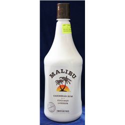 MALIBU CARIBBEAN RUM WITH COCONUT LIQUOR.