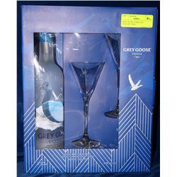 GREY GOOSE VODKA GIFT PACK.40%.750ML