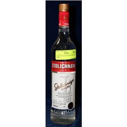 STOLICHNAYA LATVIA VODKA 40%, 750ML