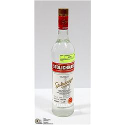 STOLICHNAYA LATVIA VODKA 40%, 750ML