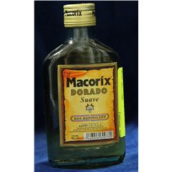 MACROIX DORADO SUAVE MEXICAN RUM.. 38%.175ML