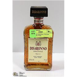 DISARONNO ORIGINAL ITALIAN LIQUOR.28%.375ML