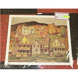 "UNTITLED - SPRING IN MOUNTAIN VILLAGE" BY A.J.C