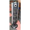 Image 1 : WHIRLPOOL BLACK STANDING FAN 42" TALL