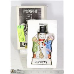 DECANTER FROSTY THE SNOWMAN IN BOX 1979