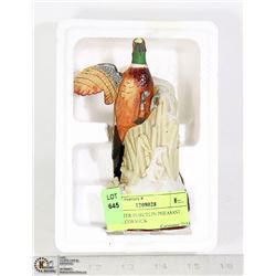 DECANTER PORCELIN PHEASANT 1984 MCCORMICK
