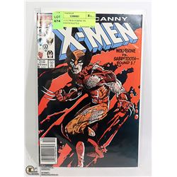 X-MEN # 212 WOLVERINE VS SABERTOOTH BATTLE