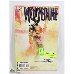 AUTOGRAPHED WOLVERINE # 58 COMIC