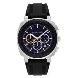 NEW MICHAEL KORS BLACK SILICON BAND MSRP $399