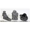 Image 1 : LOT OF 3 INDIGENOUS FIGURINES.