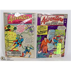 ADVENTURE COMICS #340 & 347