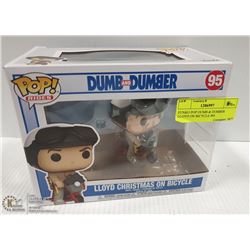 FUNKO POP DUMB & DUMBER LLOYD ON BICYCLE #95