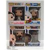 Image 1 : LOT OF 4 VARIOUS FUNOP POPS ROGUE HOT TOPIC