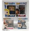 Image 1 : LOT OF 4 VARIOUS FUNKO POPS MATTIAS, STEVE TREVOR