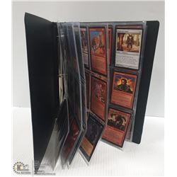 100+ MAGIC THE GATHERING CARDS IN BINDER