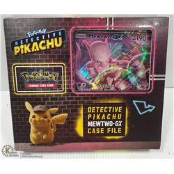 POKEMON PIKACHU DETECTIVE MEWTWO-GX CASE PACKS