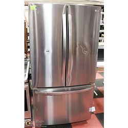 LG STAINLESS STEEL 29 CU FT FRENCH DOOR FRIDGE.
