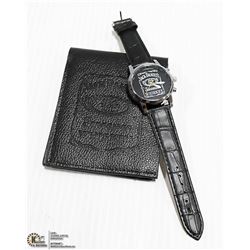 JACK DANIELS WATCH AND WALLET