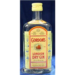 GORDON'S LONDON DRY GIN. 40% 375ML
