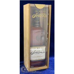 VINTAGE 10 YEAR OLD ALBERTA SPRINGS CANADIAN RYE