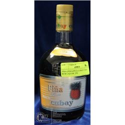 PINA (PINEAPPLE) CUBAY CUBAN RUM LIQUOR. 25%