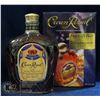 Image 1 : CROWN ROYAL CANADIAN WHISKY 40% ALCOHOL 750ML