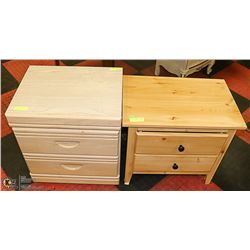 LOT OF 2 NIGHT STANDS