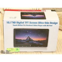 10.1" HD DIGITAL TFT SCREEN ULTRA THIN DESIGN