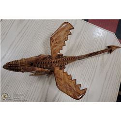 MYSTICAL WOOD DRAGON 26" LONG