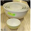 Image 1 : COMPLETE SET OF 7 MEDALTA MIXING BOWLS