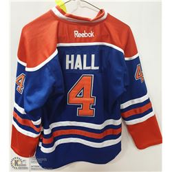 OILERS JERSEY HALL #4 YOUTH L/XL