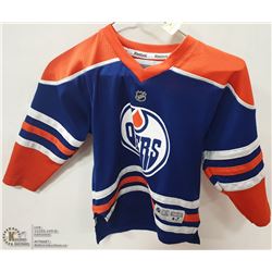 OILERS JERSEY YOUTH SIZE  4-7