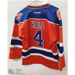OILERS JERSEY HALL ORANGE BLUE SIZE  S/M