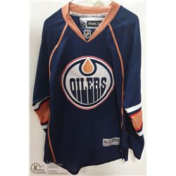 OILERS JERSEY CCM SIZE LARGE