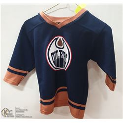 OILERS JERSEY CHILD 6X-7