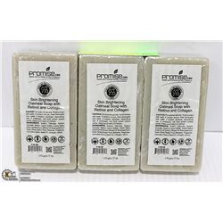 3 BARS OF PROMISE CBD SKIN BRIGHTENING OATMEAL