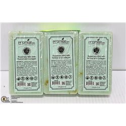 3 BARS OF PROMISE CBD ROSEMARY MINT WITH