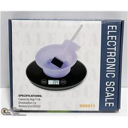 ELECTRONIC SCALE CAPACITY 11LBS GRADUATION 1 GRAM