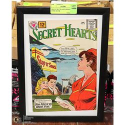 1962 SECRET HEARTS ROMANCE COMIC BOOK